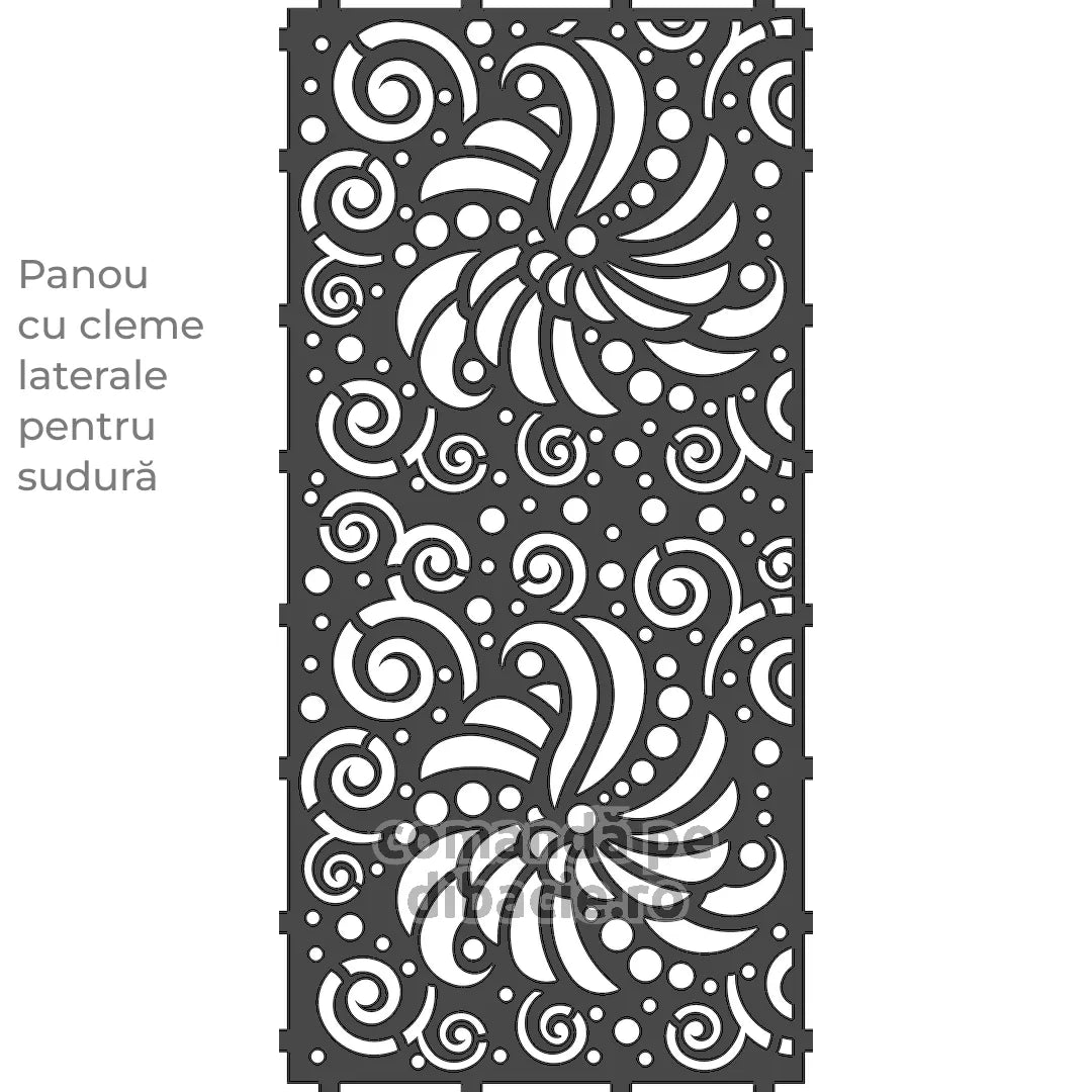 Panou poarta si gard metalic - Vis thailandez