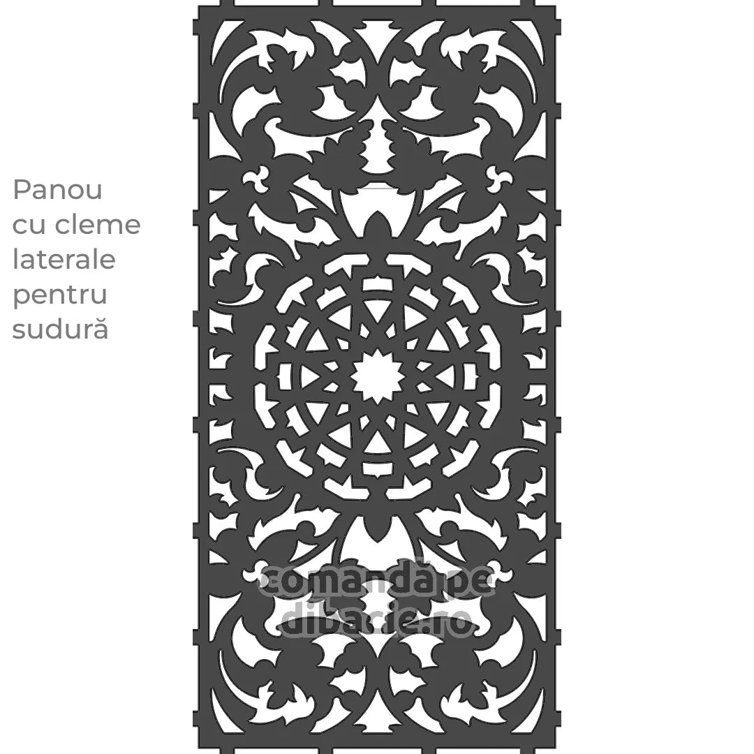 Panou poarta si gard metalic - Persan