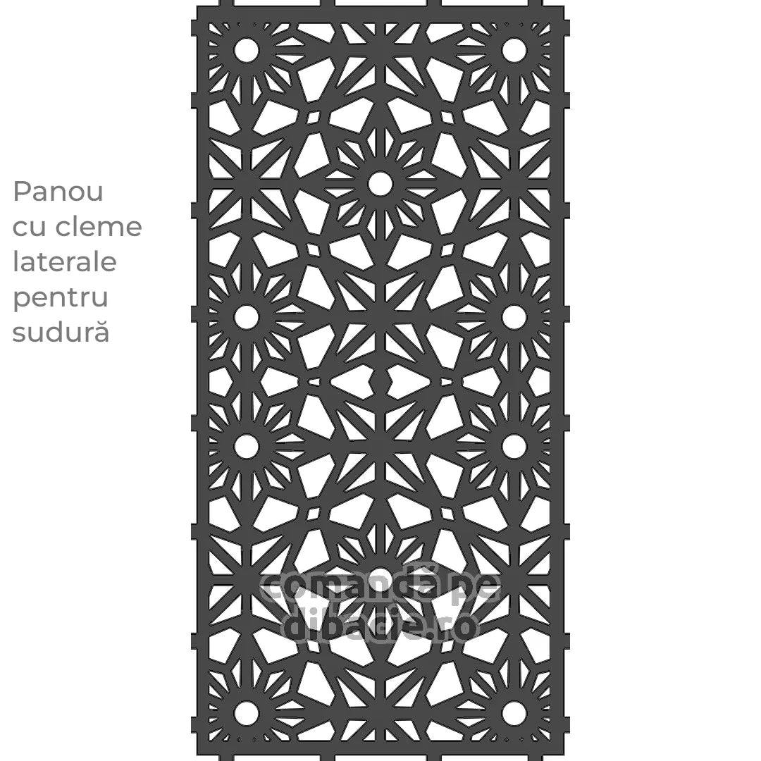 Panou poarta si gard metalic - Casablanca