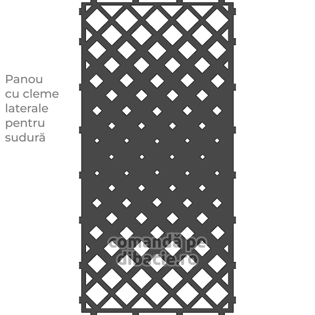 Panou poarta si gard metalic - Orizont