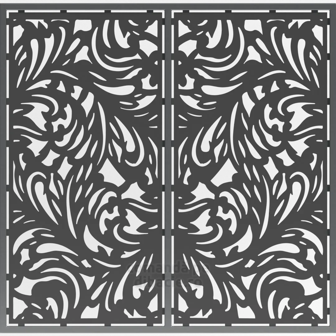 Panou poarta si gard metalic - Irisi