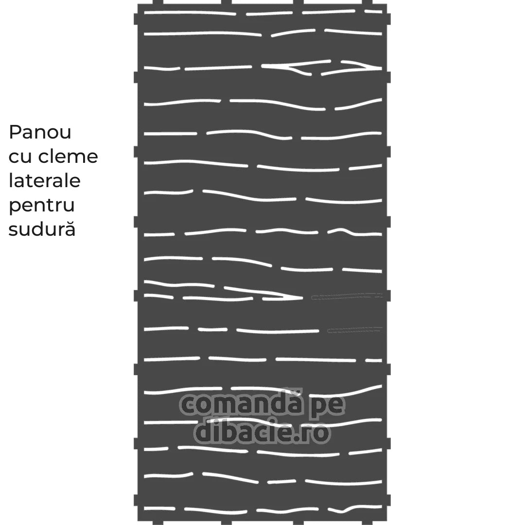 Panou poarta si gard metalic - Vraja marii