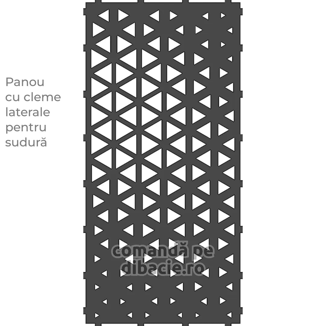 Panou poarta si gard metalic - Cosmic