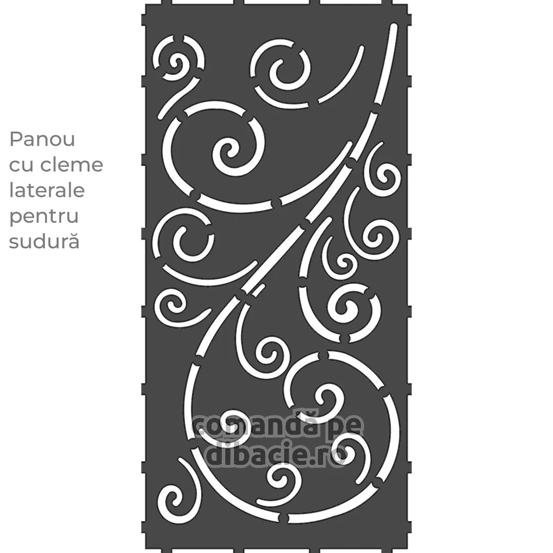 Panou poarta si gard metalic - Boreas