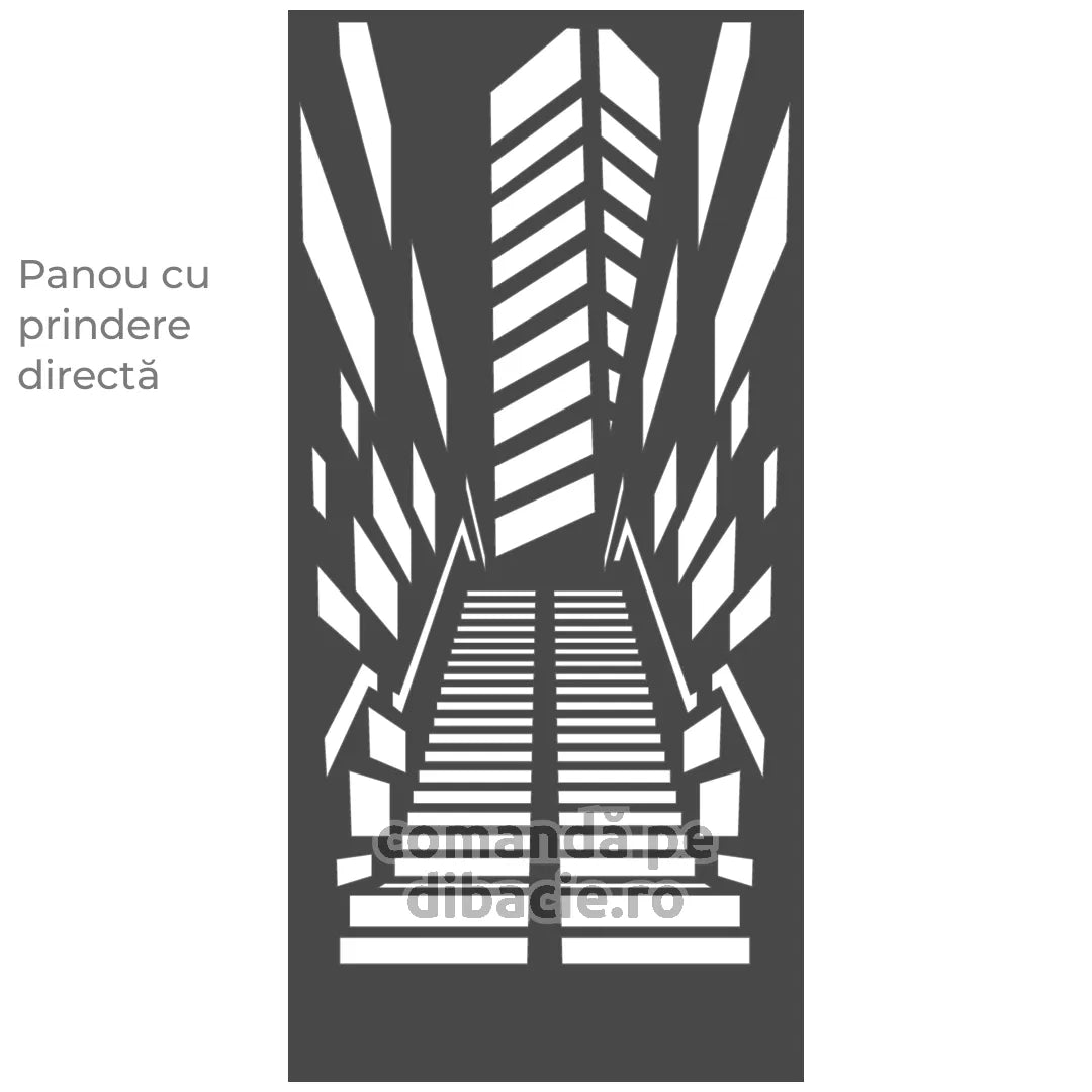 Panou poarta si gard metalic - New York