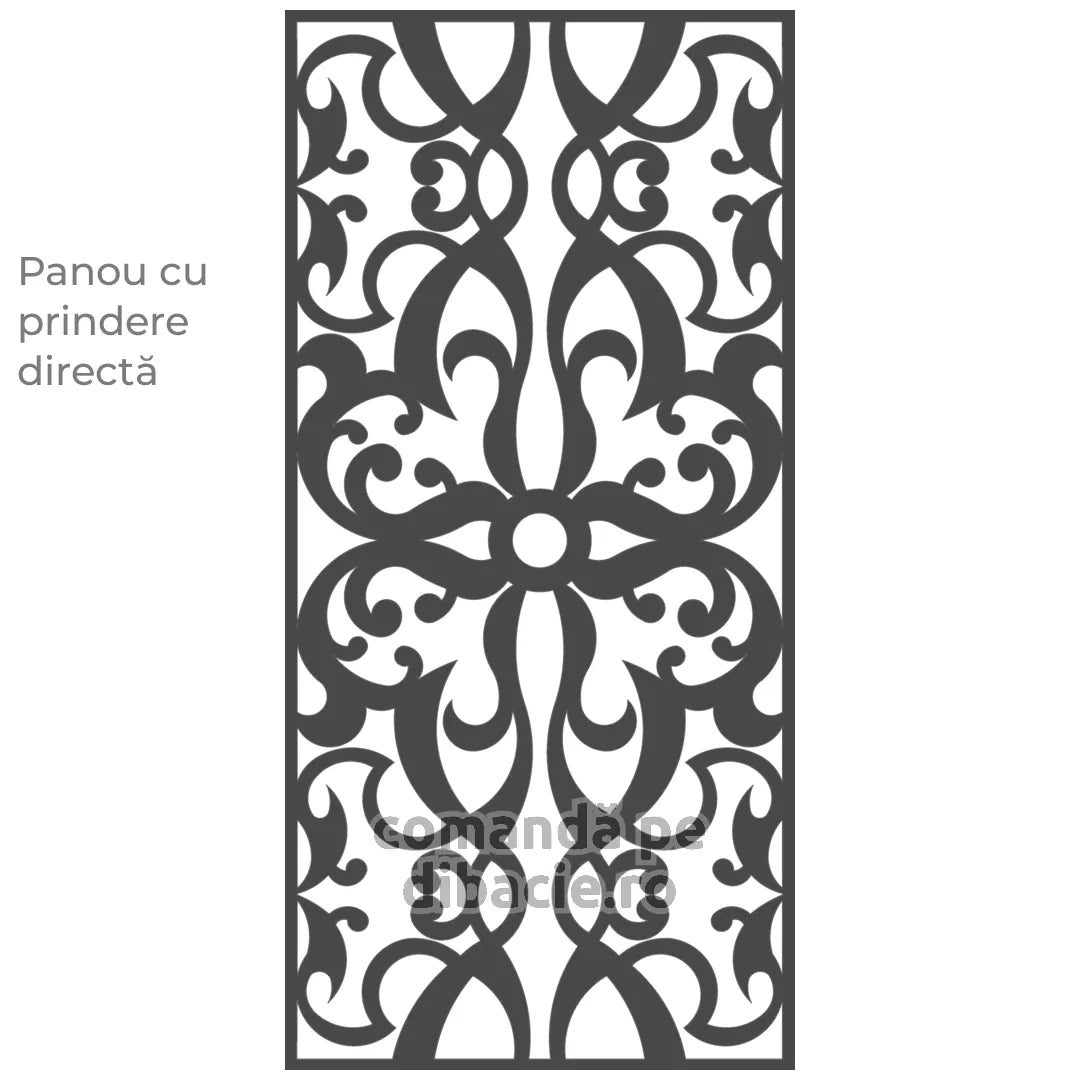 Panou poarta si gard metalic - Abu Dhabi