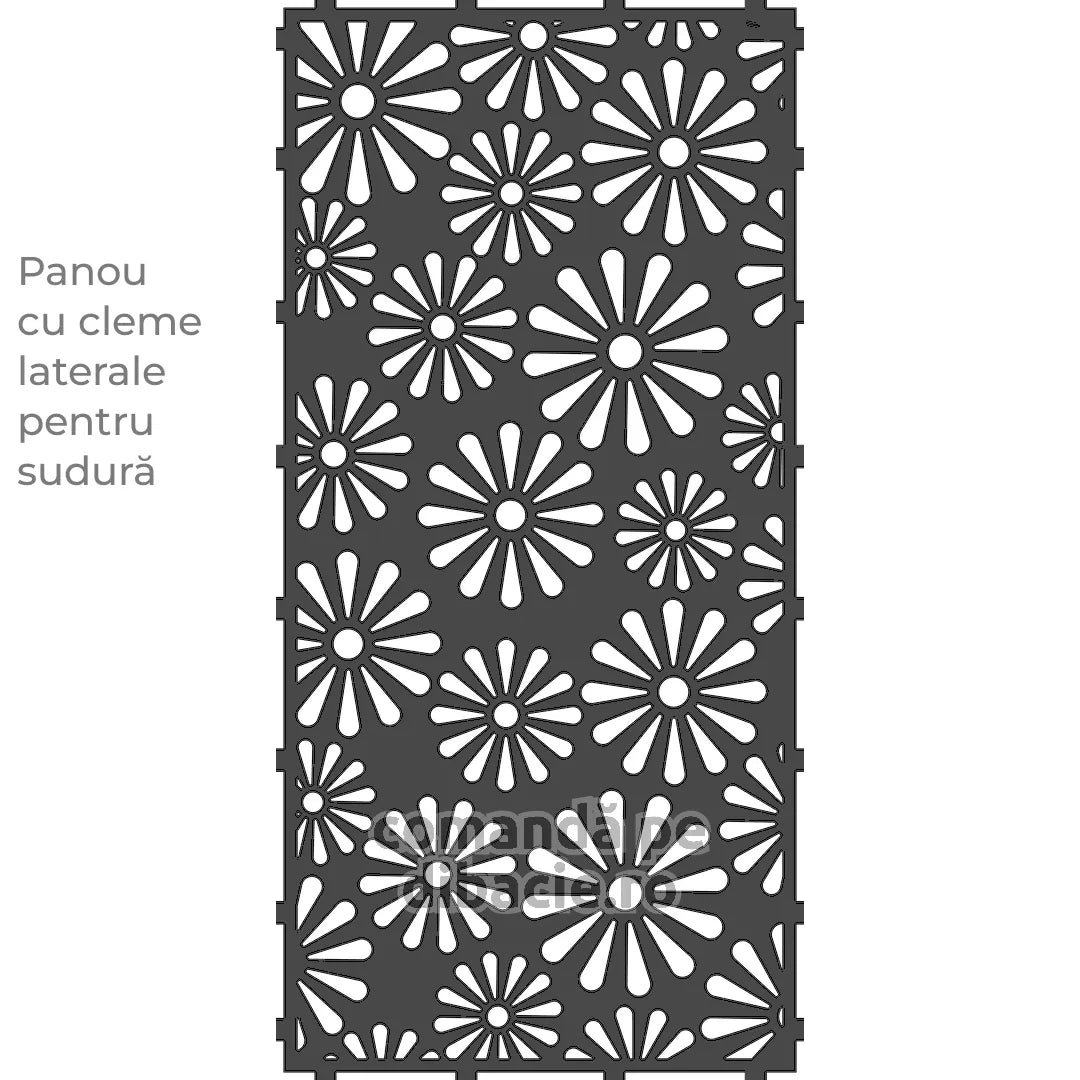 Panou poarta si gard metalic - Margarete