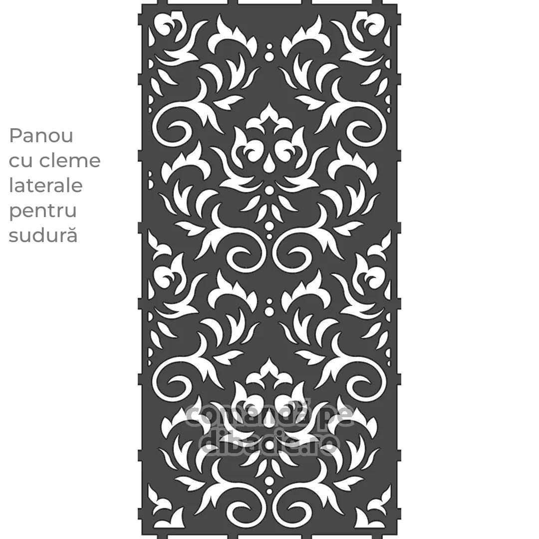 Panou poarta si gard metalic - Doha