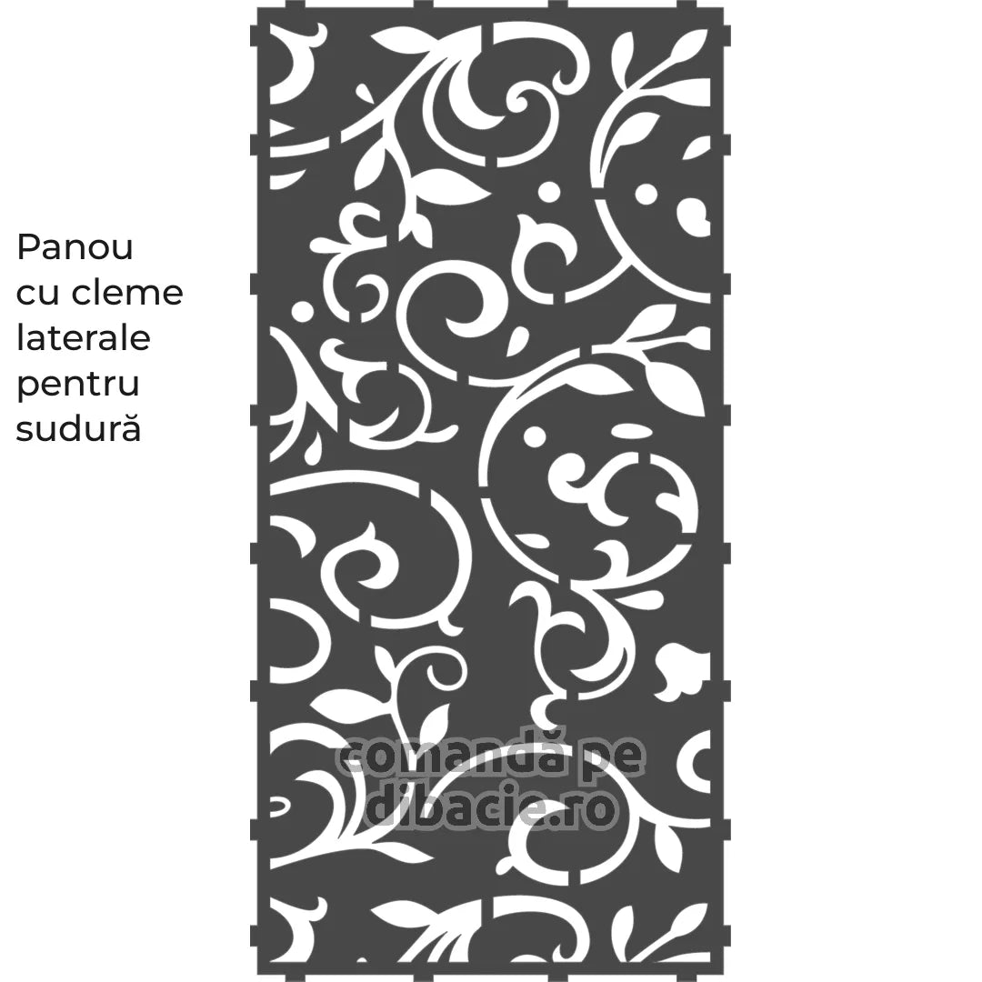 Panou poarta si gard metalic - Luxor