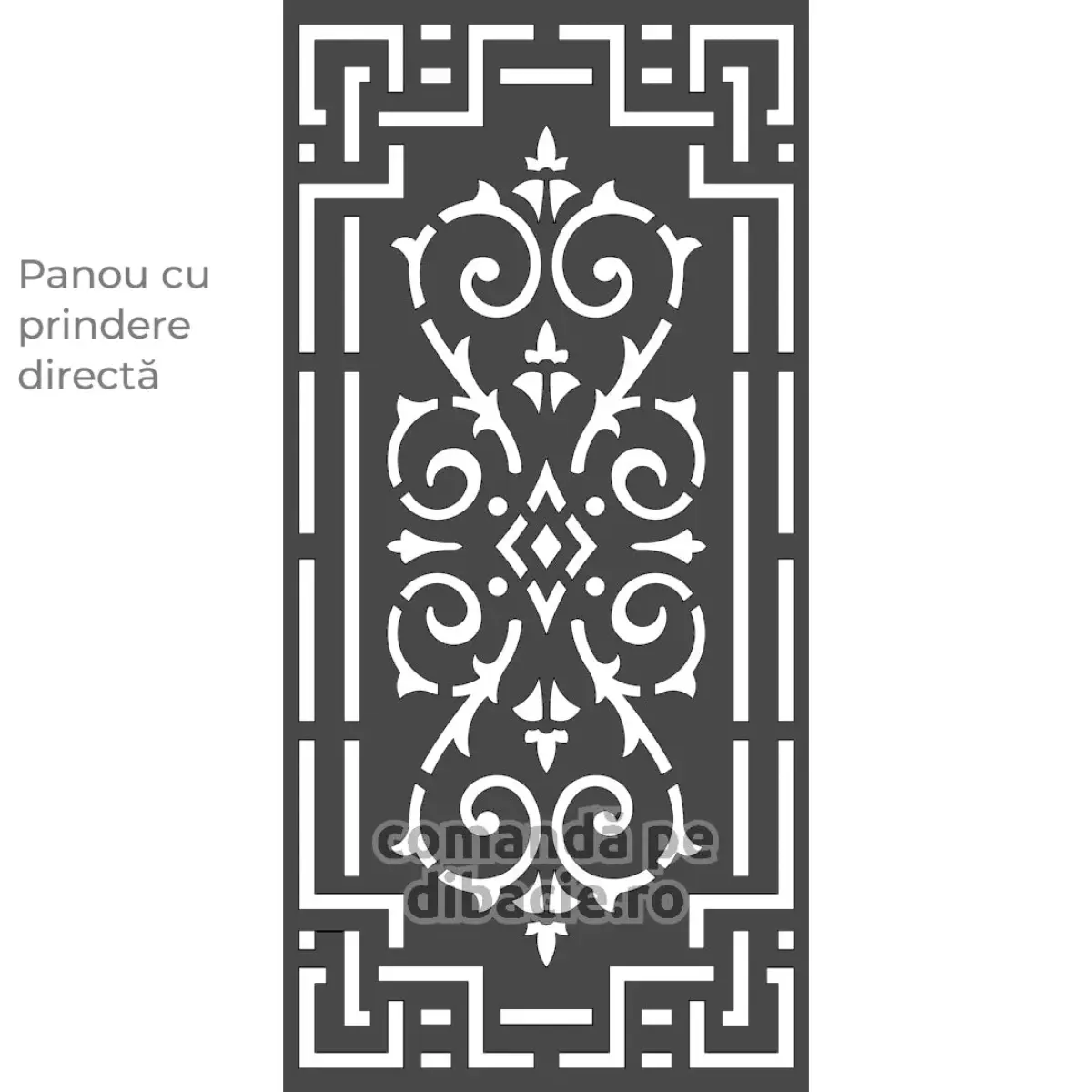 Panou poarta si gard metalic - Madrid