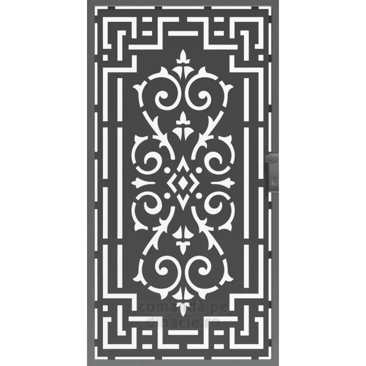 Panou poarta si gard metalic - Madrid