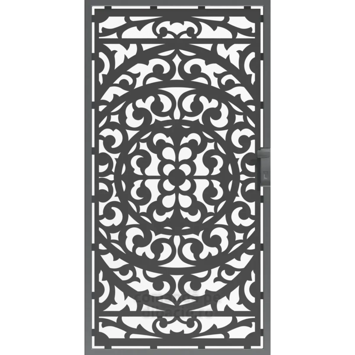 Panou poarta si gard metalic - Taj mahal