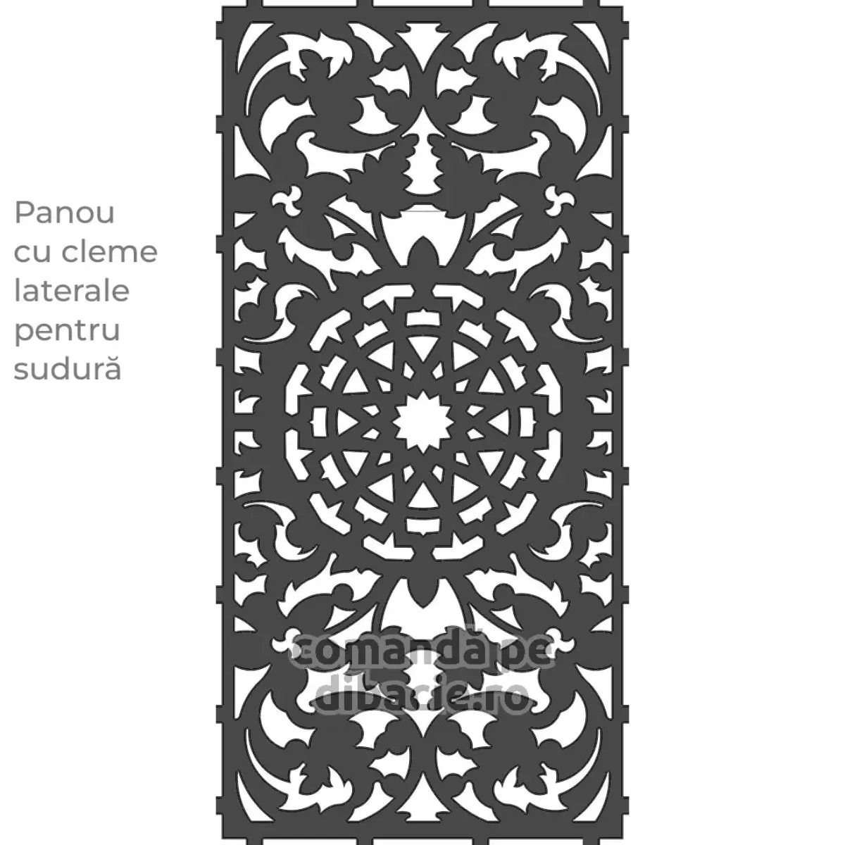 Panou poarta si gard metalic - Persan