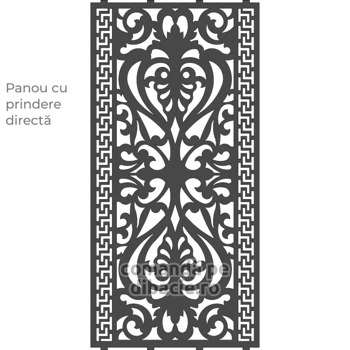 Panou poarta si gard metalic - Bizant