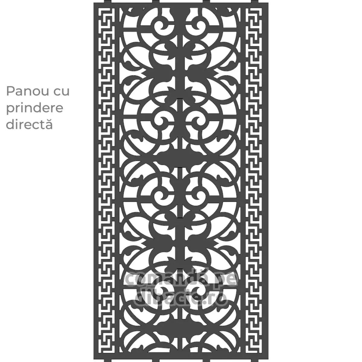 Panou poarta si gard metalic - Efes