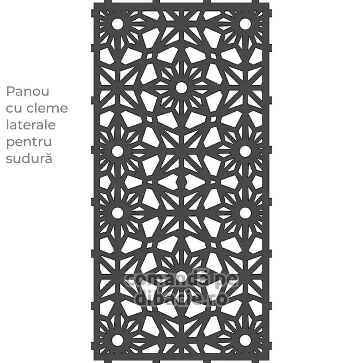 Panou poarta si gard metalic - Casablanca