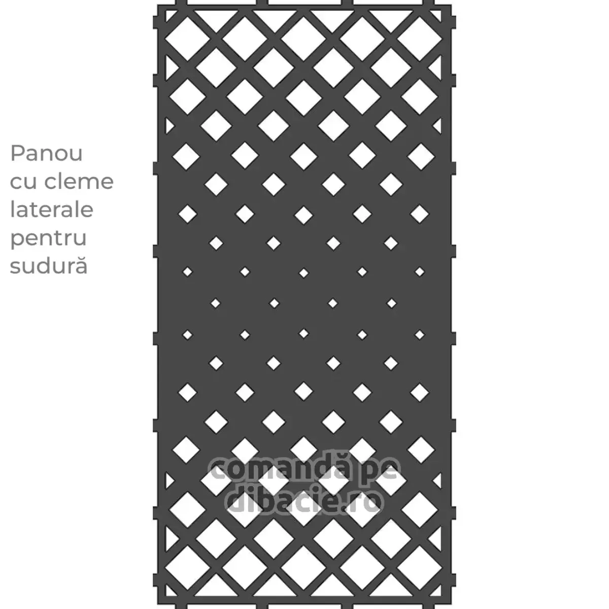 Panou poarta si gard metalic - Orizont