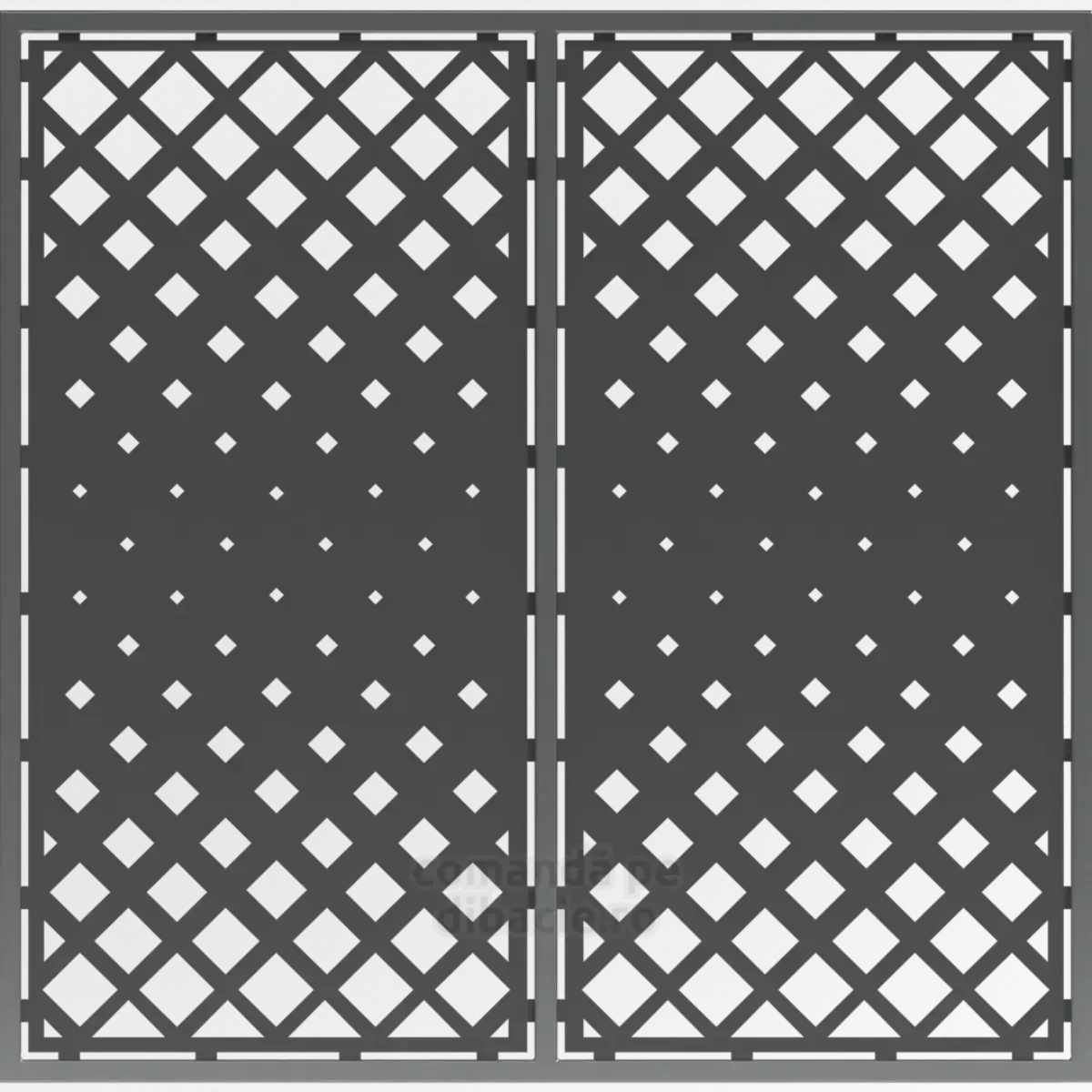 Panou poarta si gard metalic - Orizont