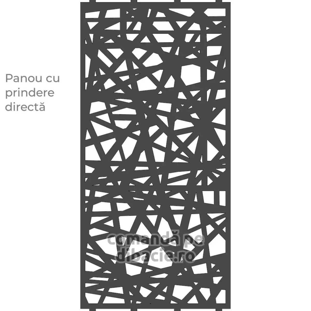 Panou poarta si gard metalic - Retea