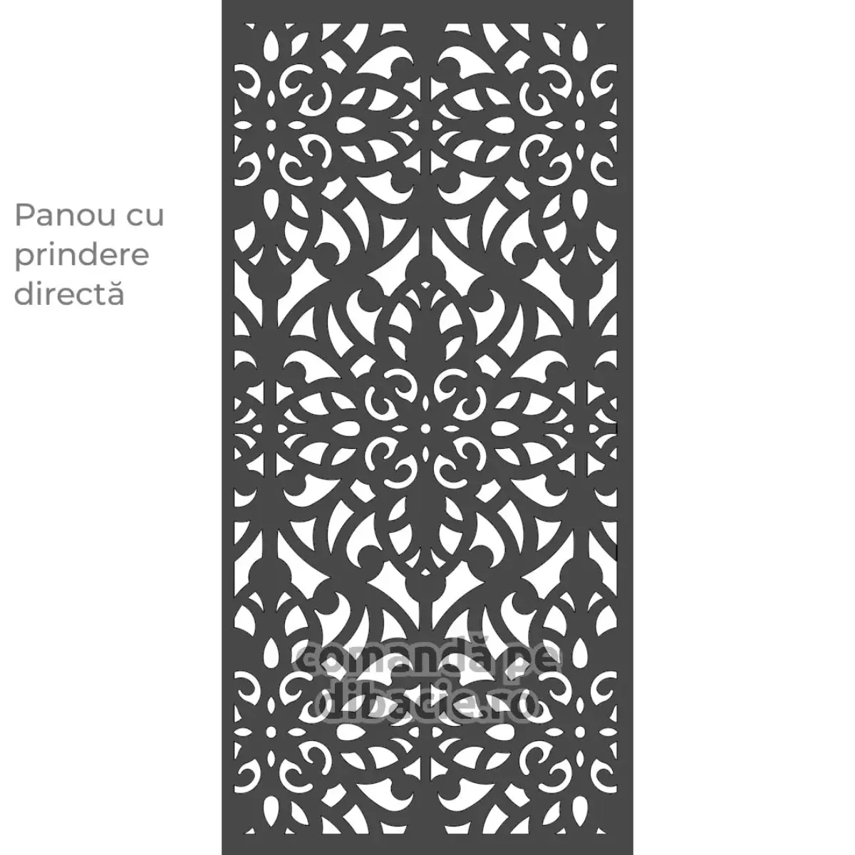 Panou poarta si gard metalic - Samarkand