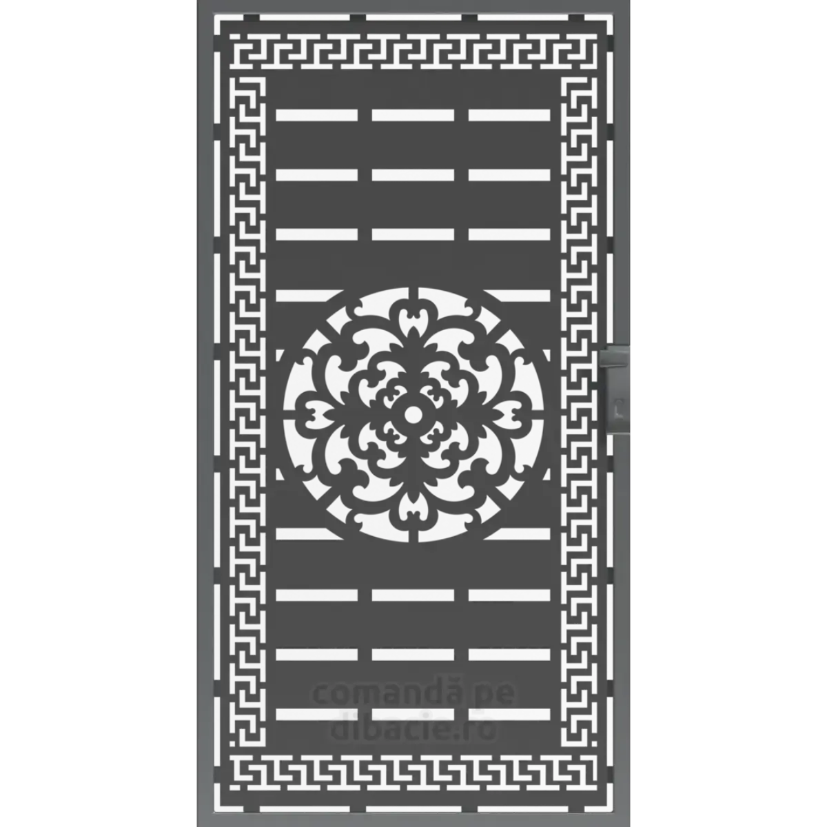 Panou poarta si gard metalic - Rhodos