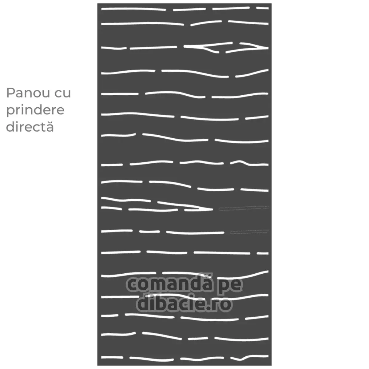 Panou poarta si gard metalic - Vraja marii