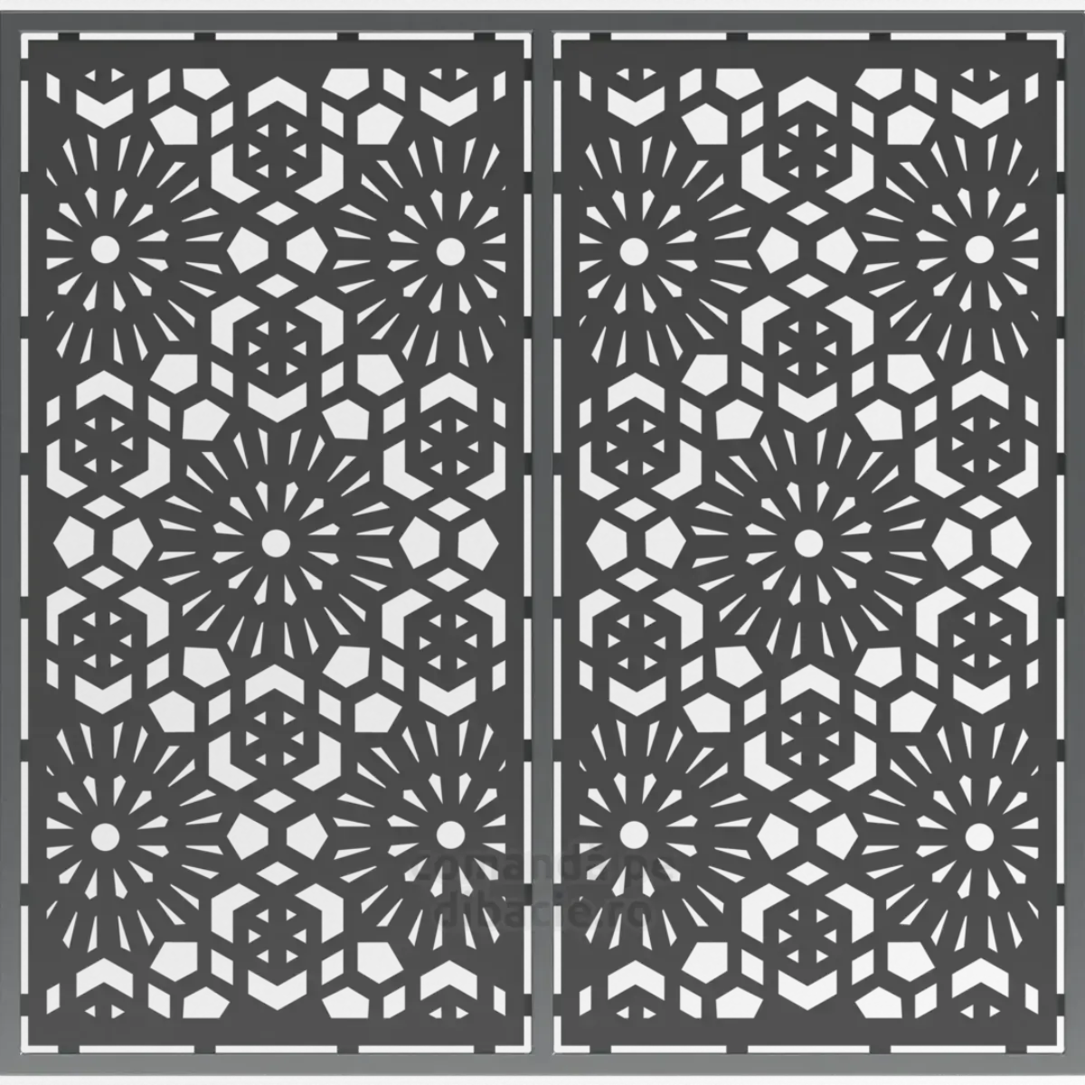 Panou poarta si gard metalic - Dalie