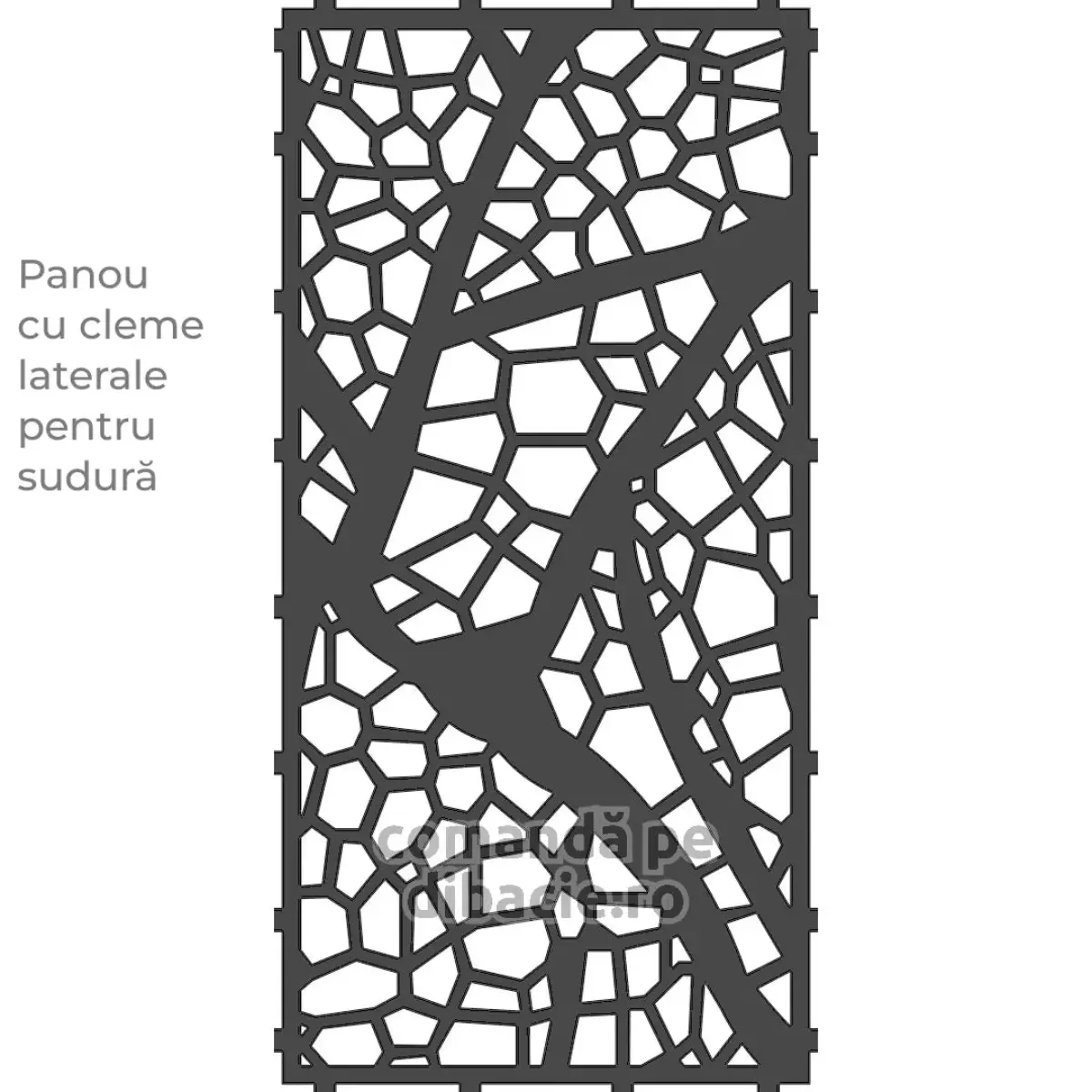 Panou poarta si gard metalic - Nalba