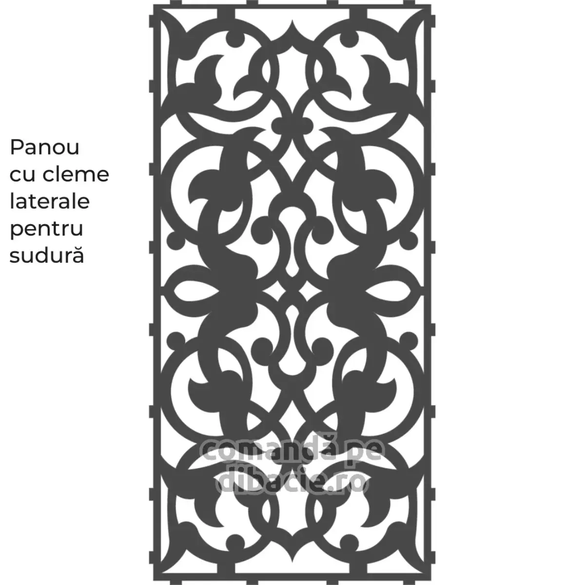 Panou poarta si gard metalic - Turco