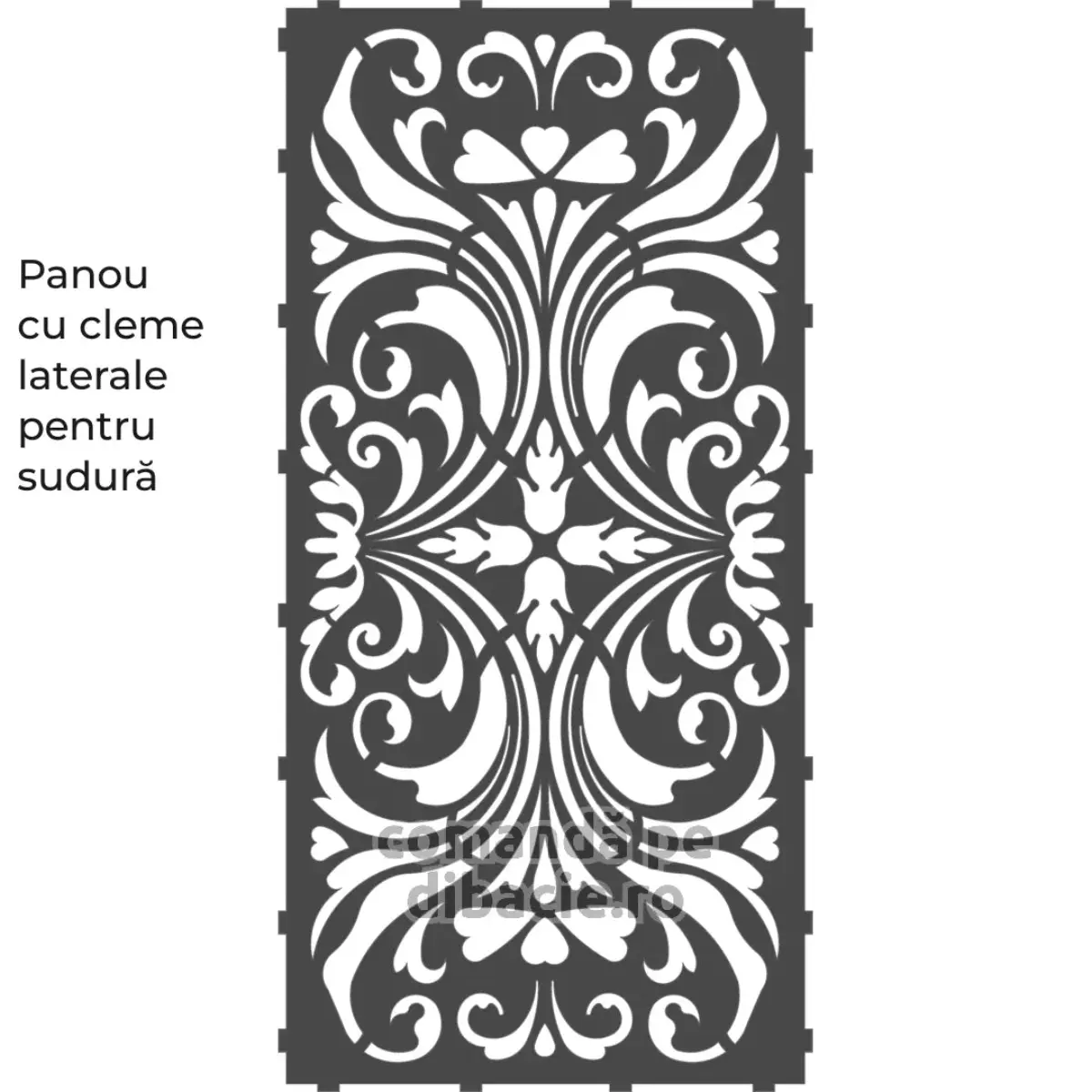 Panou poarta si gard metalic - Siria