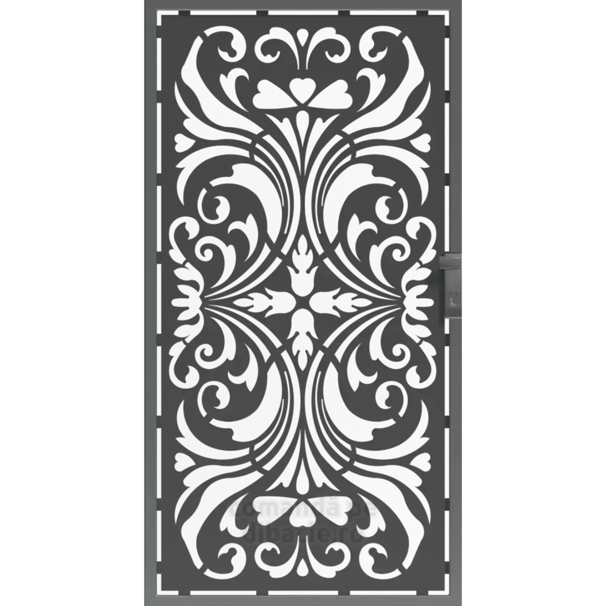 Panou poarta si gard metalic - Siria