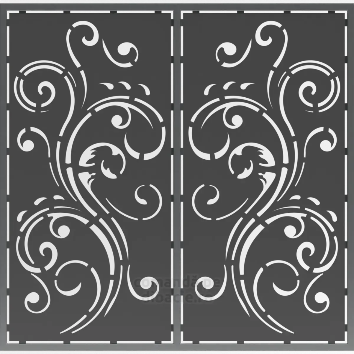 Panou poarta si gard metalic - Aman