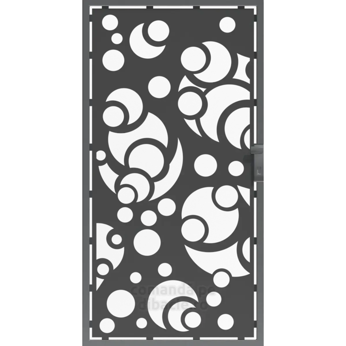 Panou poarta si gard metalic - Broscute