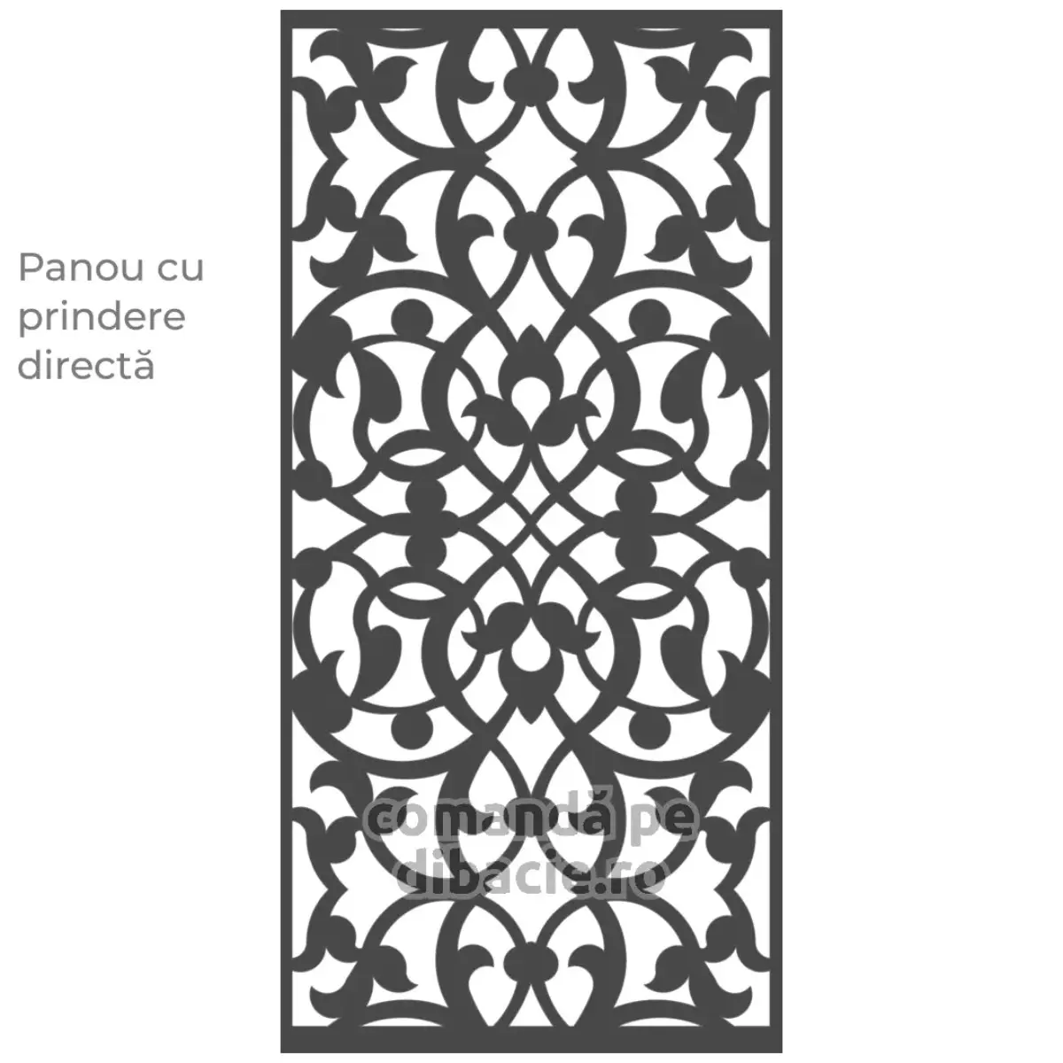 Panou poarta si gard metalic - Cadiz