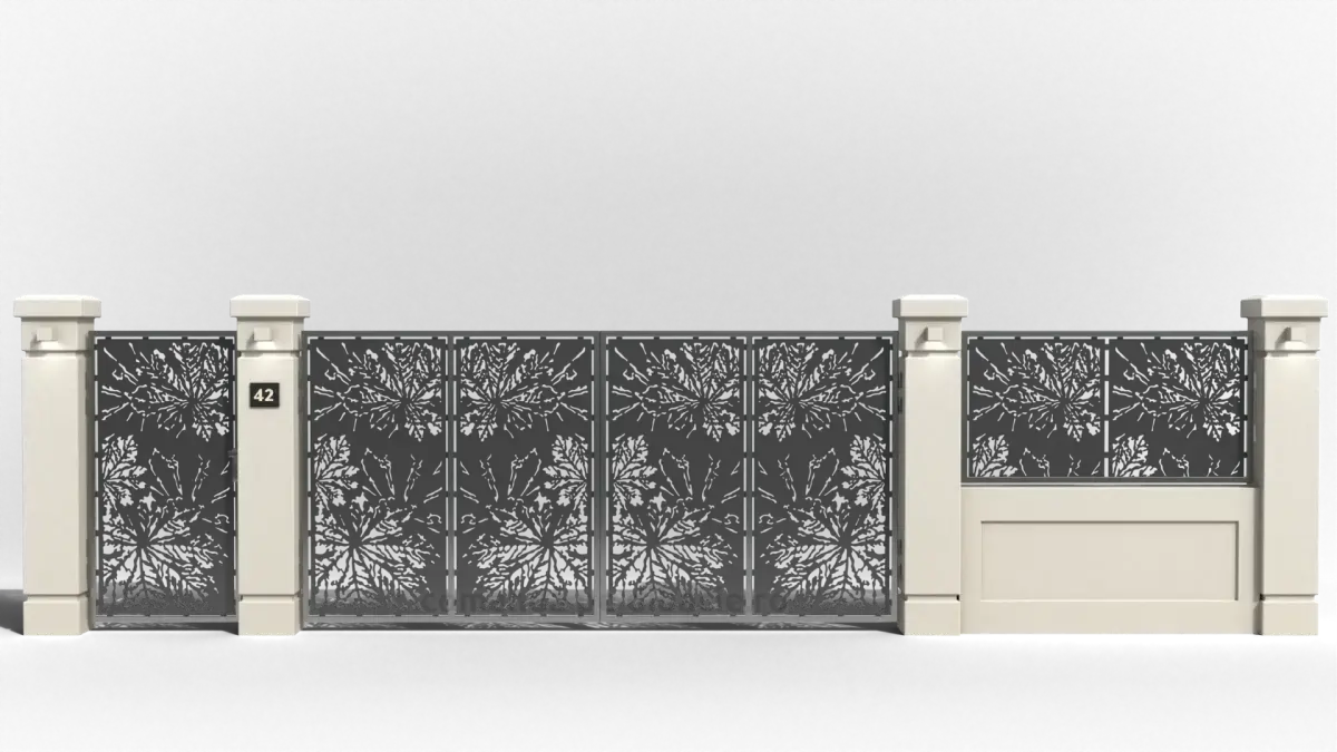 Panou poarta si gard metalic - Artar