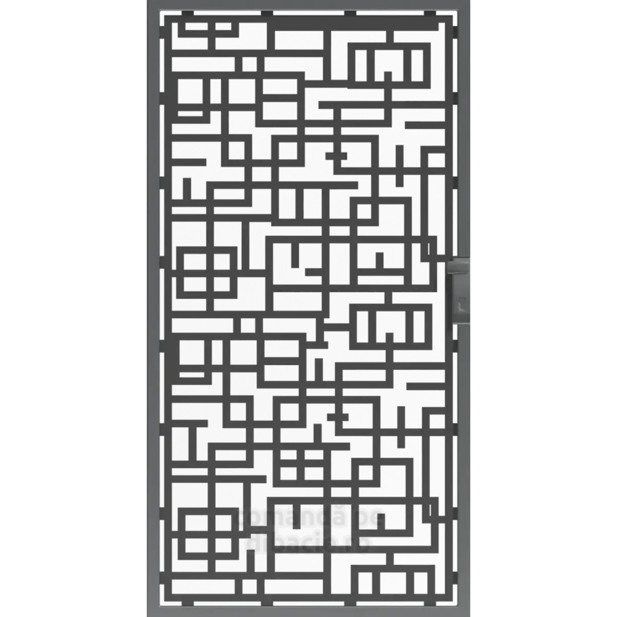 Panou poarta si gard metalic - Enigma