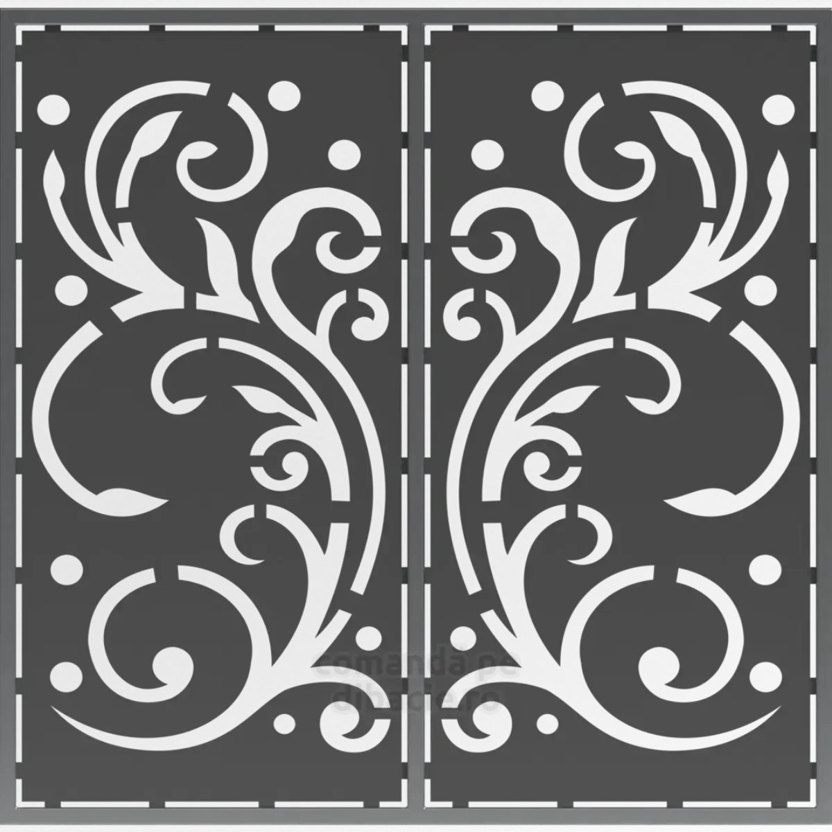 Panou poarta si gard metalic - Smirna