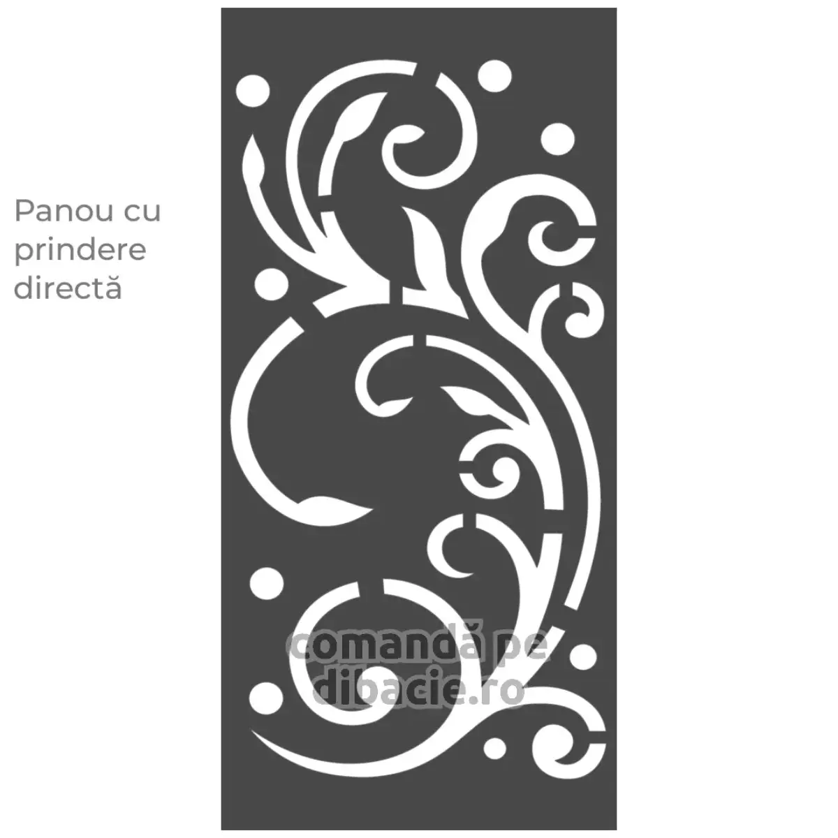 Panou poarta si gard metalic - Smirna