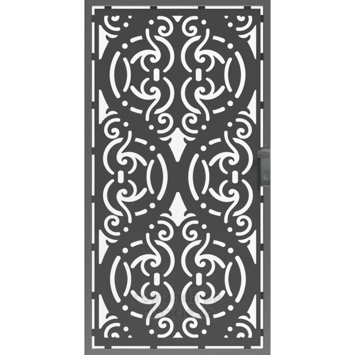 Panou poarta si gard metalic - Damasc