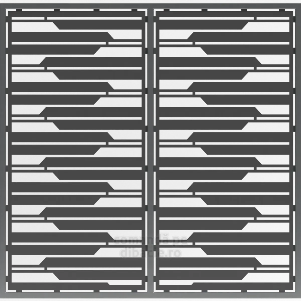 Panou poarta si gard metalic - Scuaruri